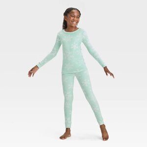 NEW Kids' 2pc Snowflakes' Snuggly Soft Snug Fit Pajama Set - Cat & Jack™ 4